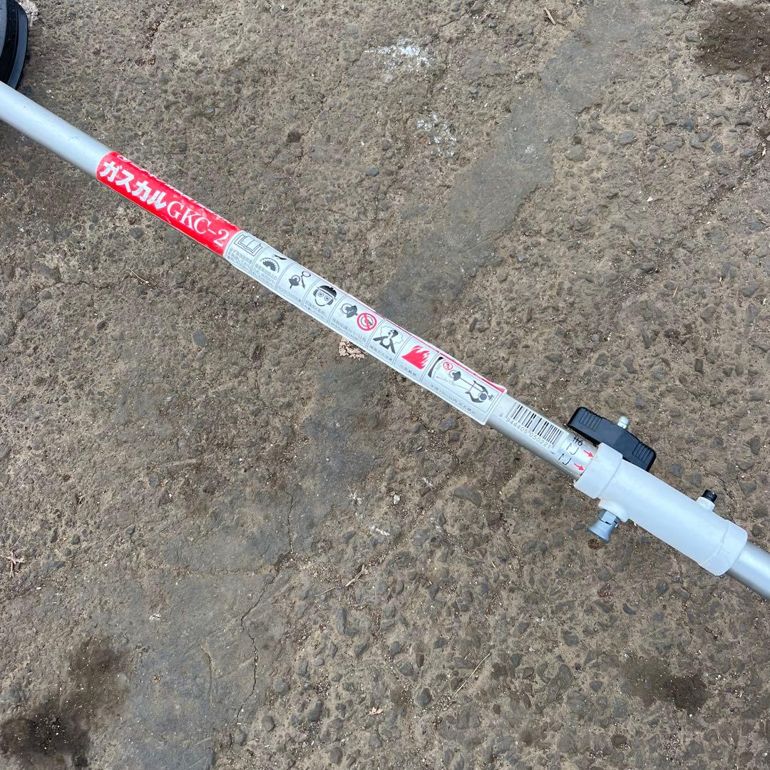 GKC-2 カセットガス式 エンジン部分 ハンドル付 刈払機 草刈機
