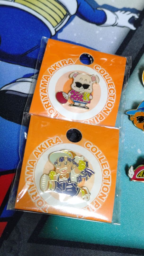 Dr.スランプ　アラレちゃん　ドラゴンボール　ピンズ　ピンバッジ　鳥山明　まとめ
