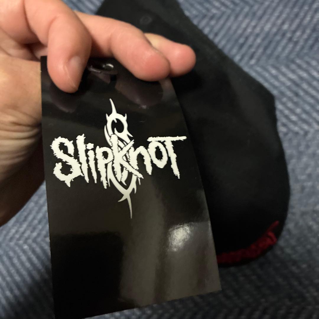 Slipknot 黒キャップ タグ付き