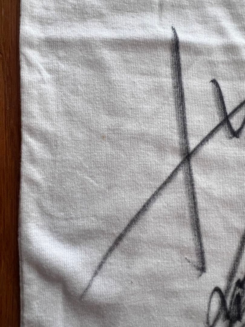 クラッシュ2000 GAEA沖縄ツアー 直筆サインTシャツ　長与千種