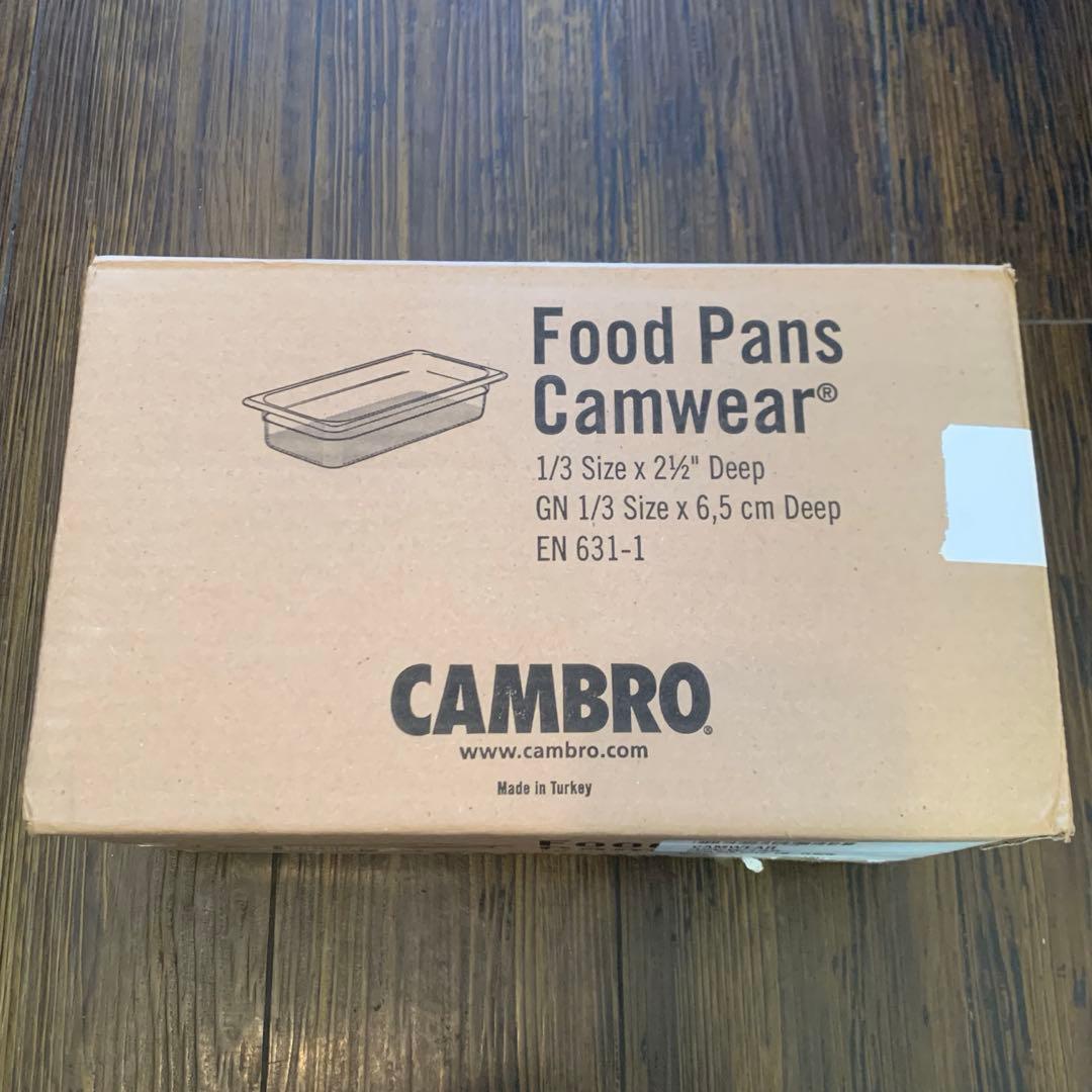 Cambro 食品保存容器 6個 JG 3.2L 蓋3枚 業務用