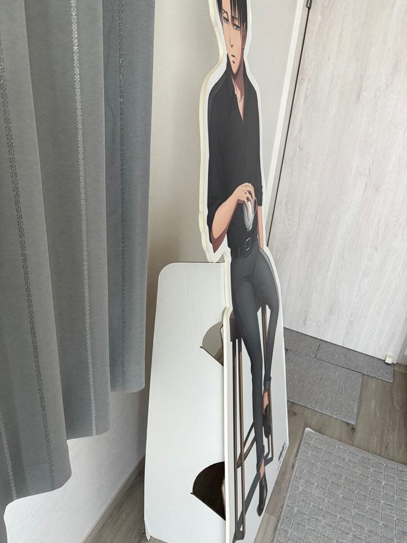 進撃の巨人　リヴァイ　等身大パネル