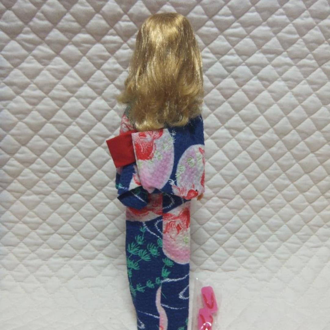 当時物！【激レア・日本製】ジェニーちゃん人形 着物 （げた付き）　No.4