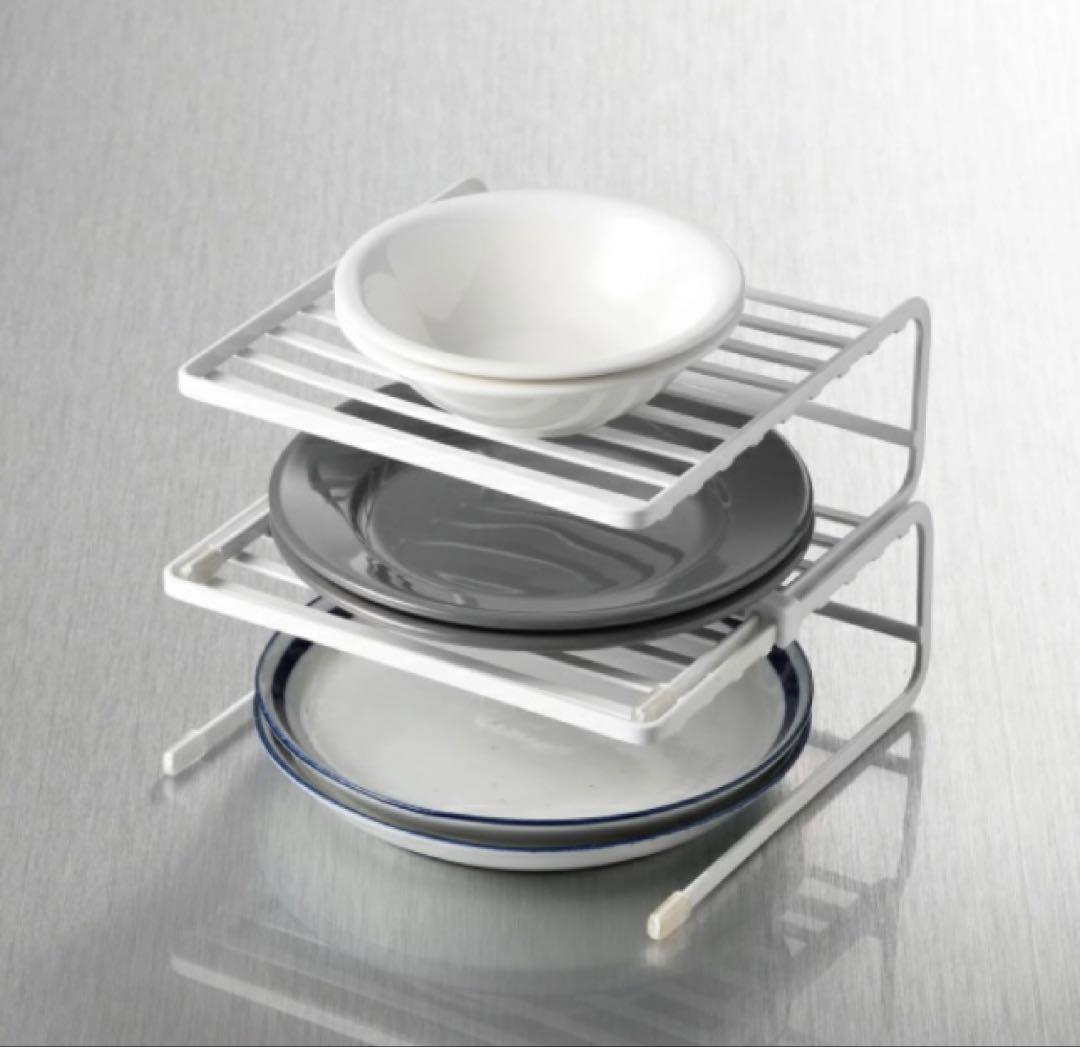 【美品11点】タワー山崎実業ディッシュラック・カトラリーケース、ニトリ ランプ他