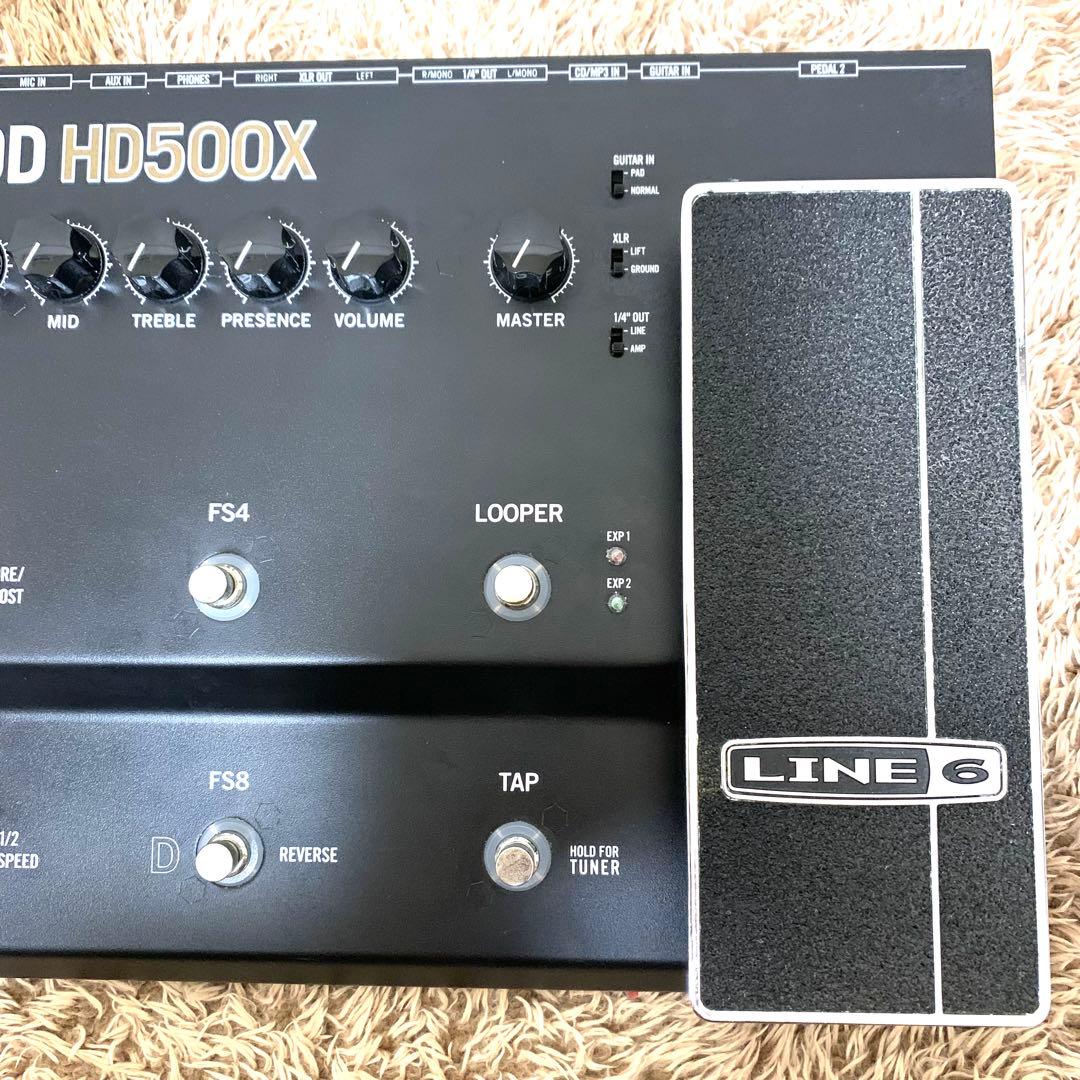 LINE6 POD HD500X②動作確認済 社外適合ACアダプター付属
