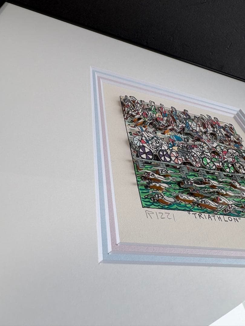ジェームス・リジィ「TRIATHLON」1990年 直筆サイン入 ED350