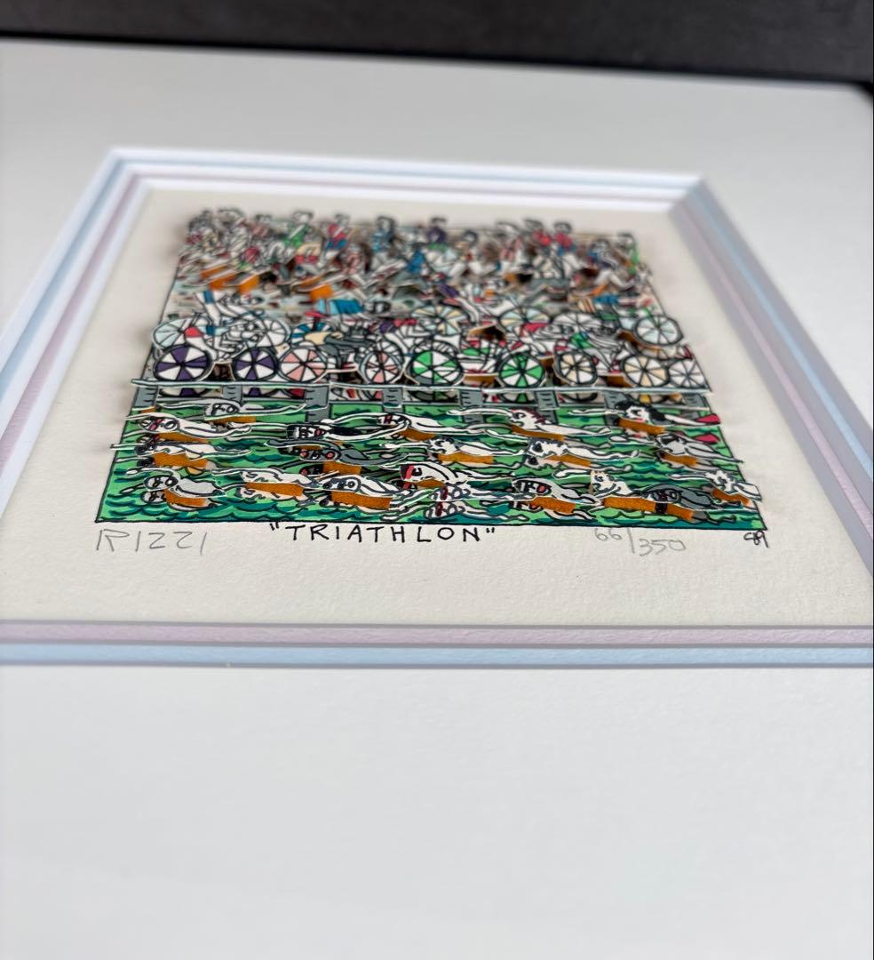 ジェームス・リジィ「TRIATHLON」1990年 直筆サイン入 ED350