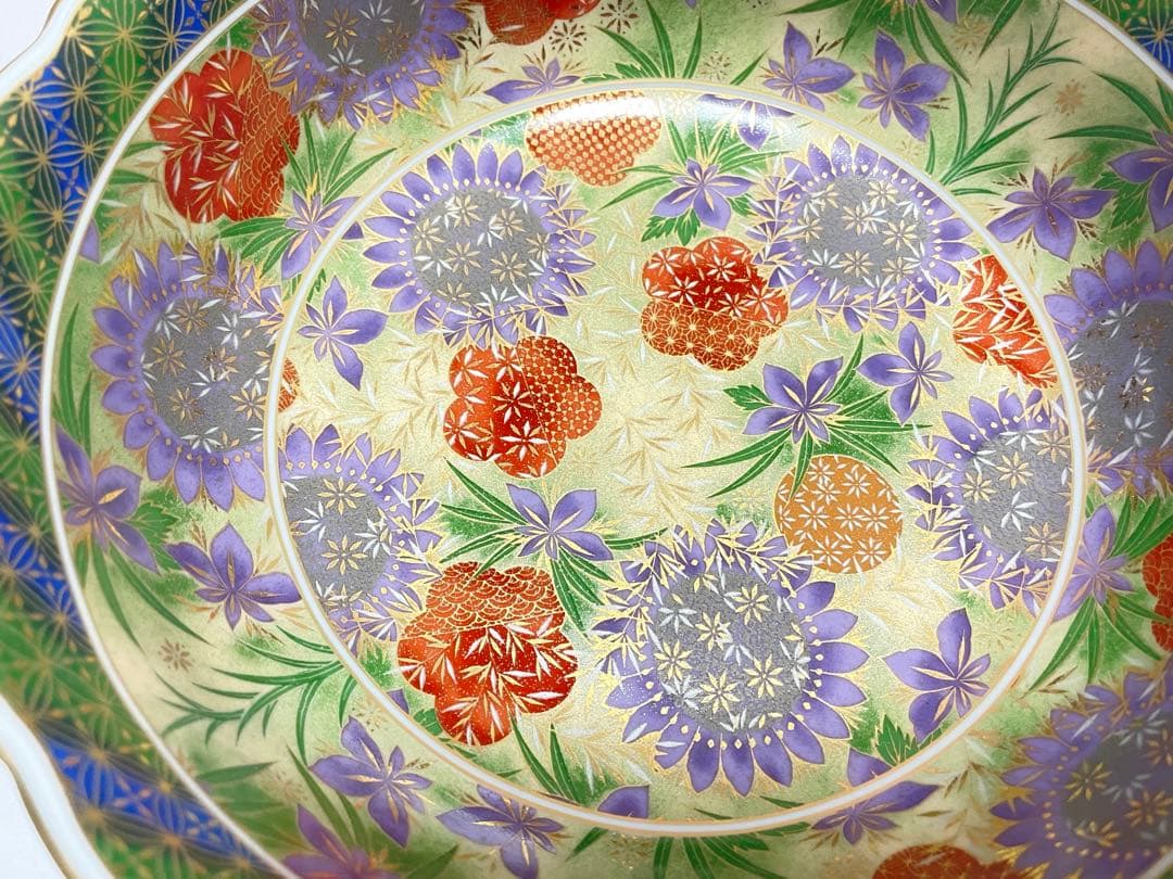 未使用保管品前畑陶器庫山窯光輪大鉢22cm超希少プレミアム逸品生産終了入手困難