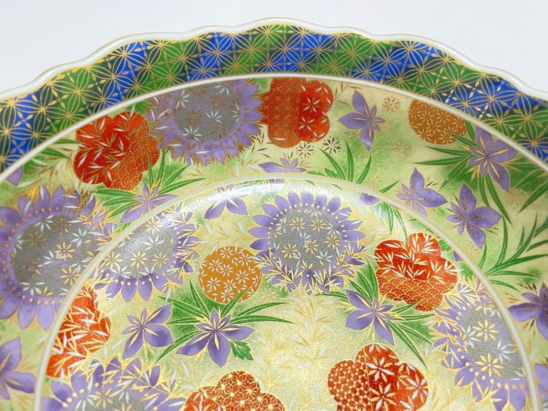 未使用保管品前畑陶器庫山窯光輪大鉢22cm超希少プレミアム逸品生産終了入手困難