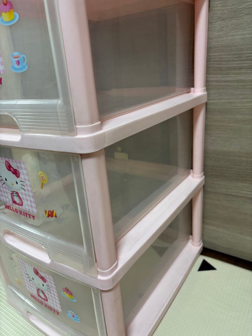Sanrio Hello Kitty ３段収納ケース