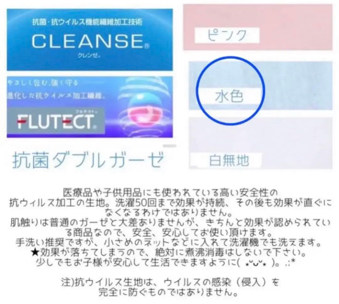 マスク 恐竜　2枚　B504 紐付き♪