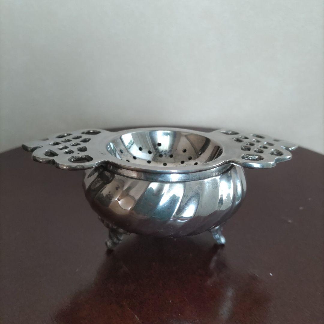 値下げ ティーストレーナー 猫足 ヴィンテージ