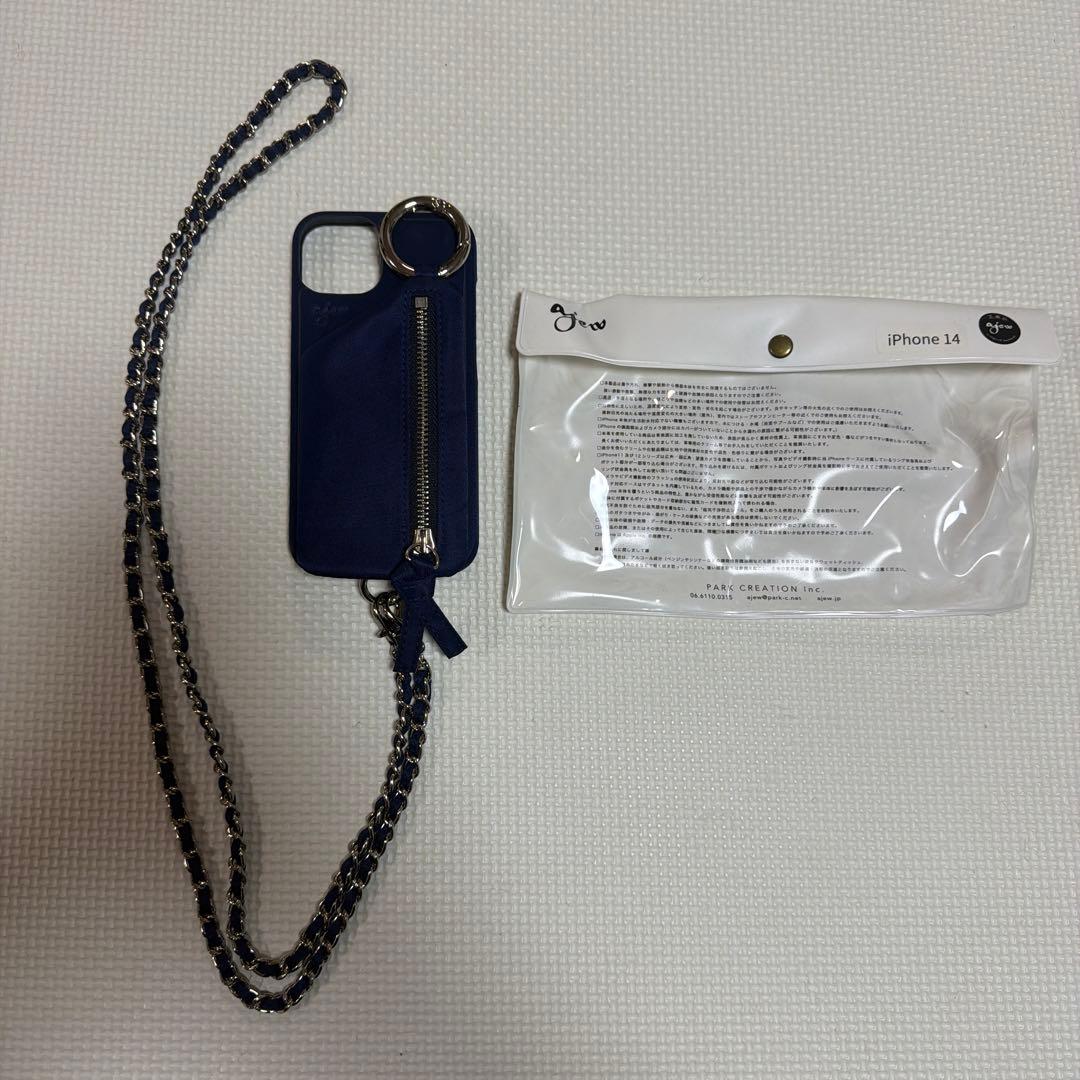 ajew iPhone14対応スマホケース　ショルダー付き