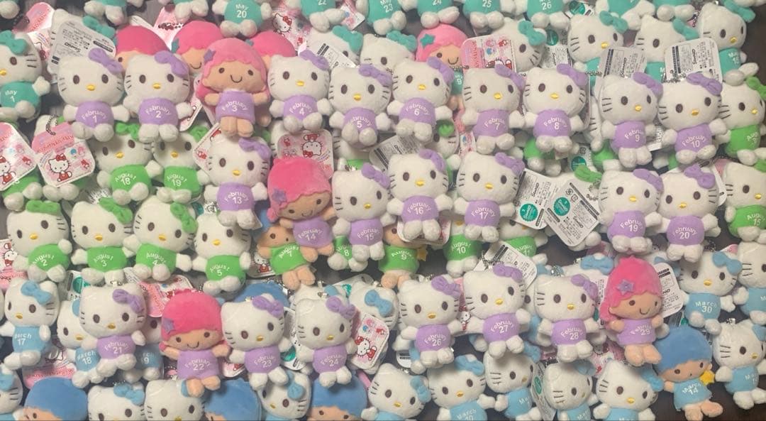 hsbeb Jshs　キティ　ぬいぐるみ　セット　2/2