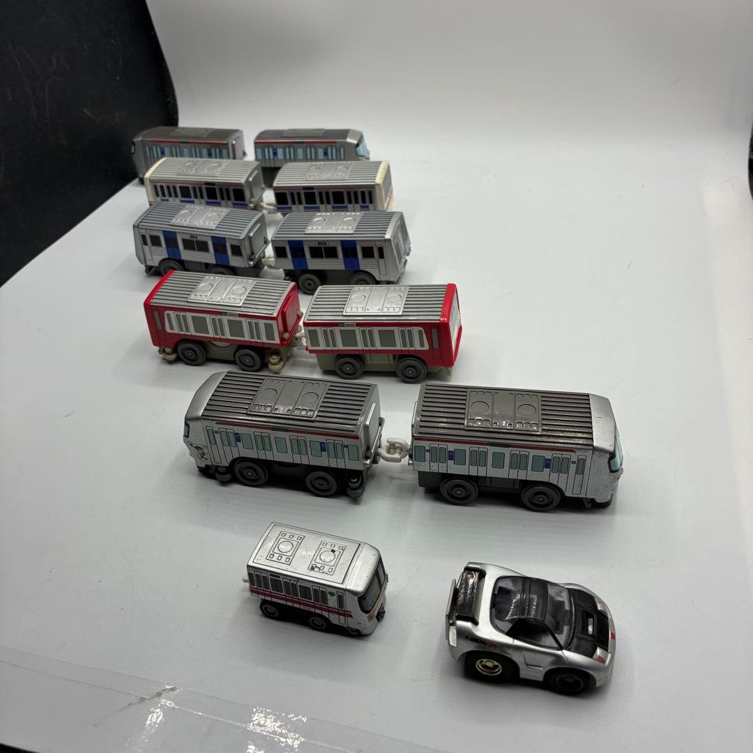 レトロ　電車型　チョロQ 大量　まとめ　動作未確認