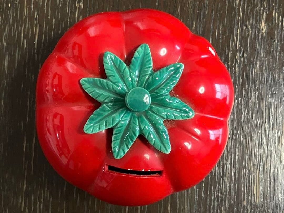 【希少】 RUNE 内藤ルネさん トマト　貯金箱