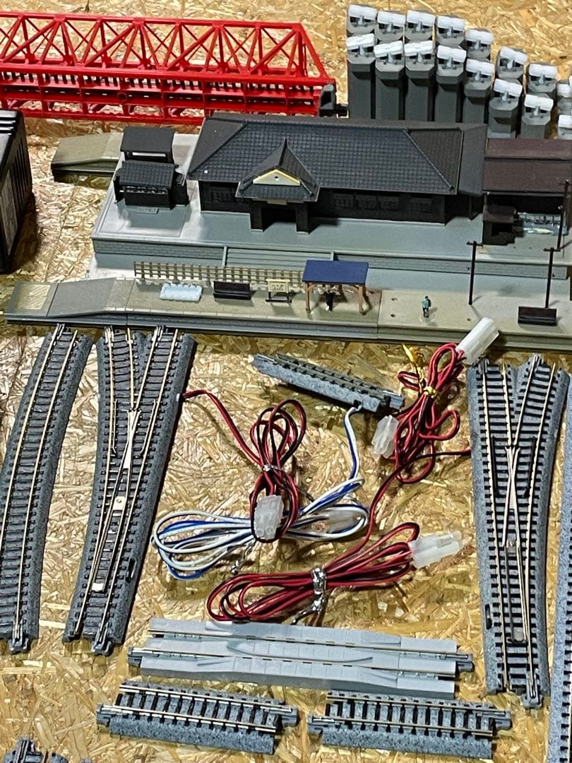 Nゲージ　KATO立体待避線つきレールセット