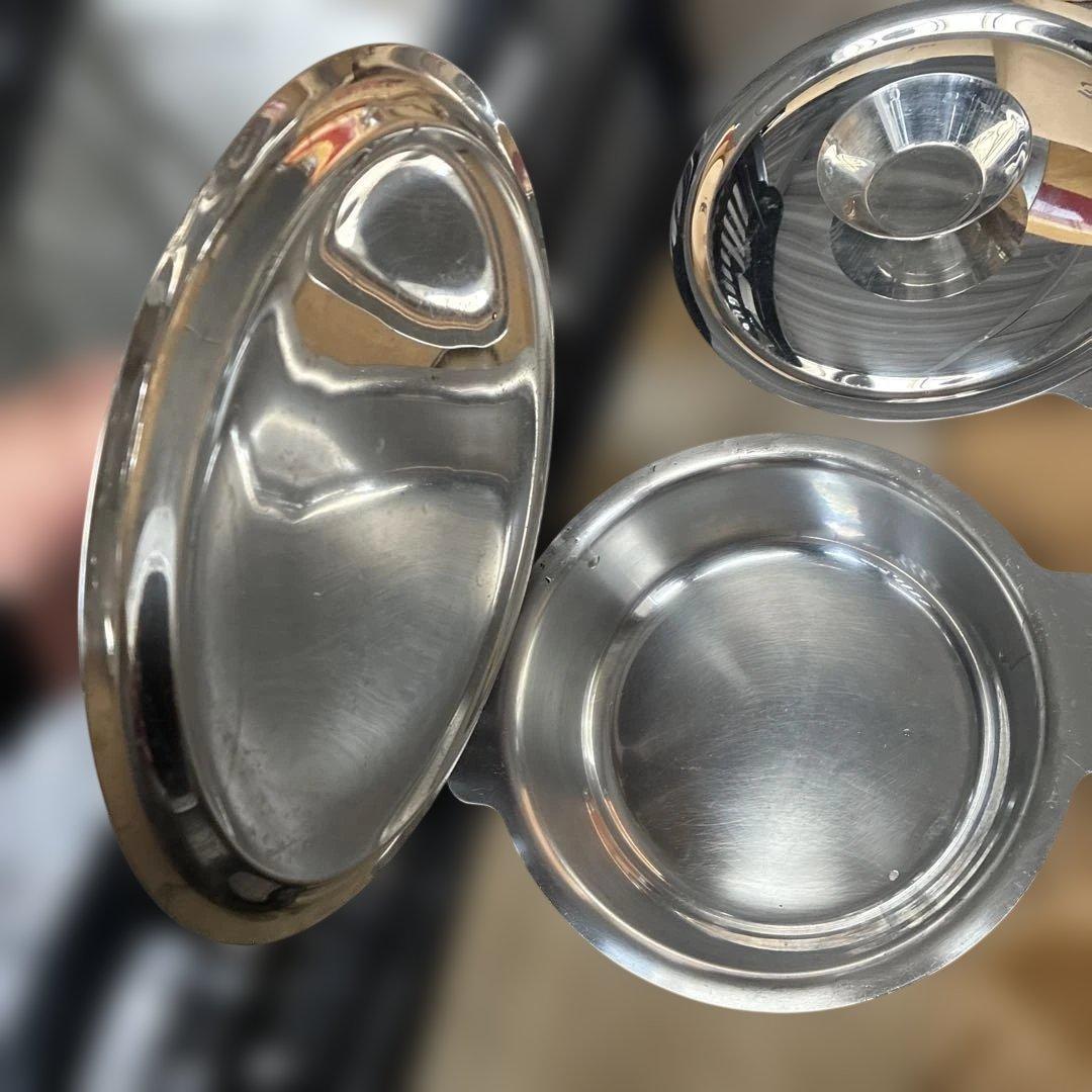 ステンレス鍋25センチ6セット②