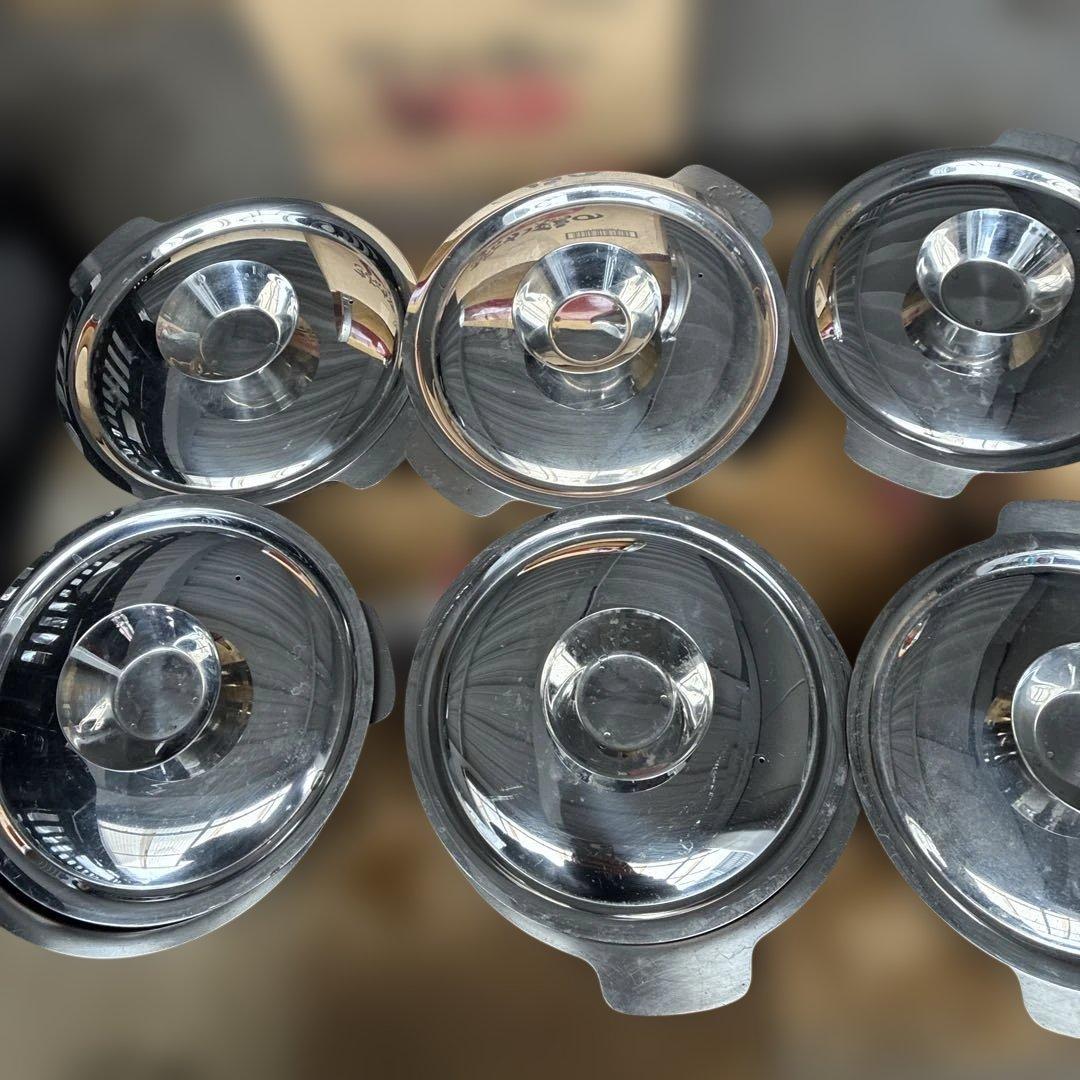 ステンレス鍋25センチ6セット②