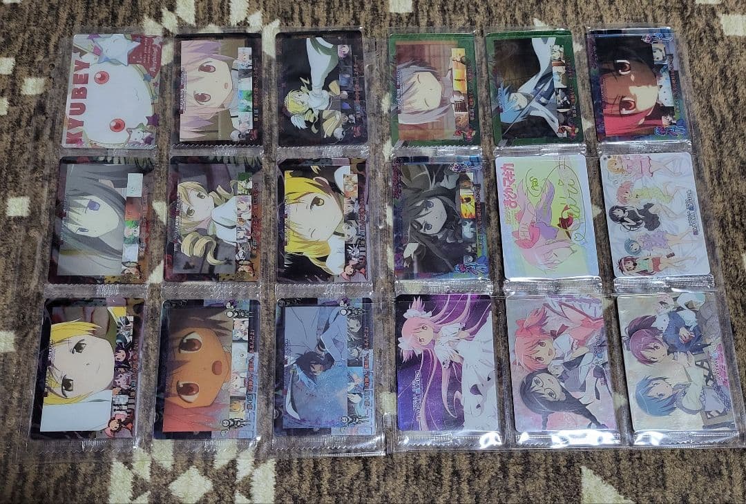 魔法少女まどか☆マギカ　ウエハース　1～4弾　未開封122枚セット