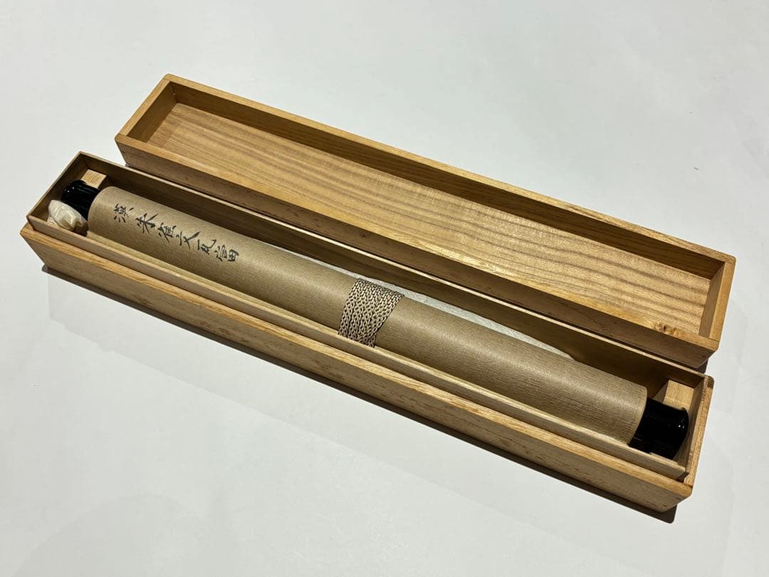 「漢 朱雀文瓦當 拓本」掛軸 1幅|中国 唐本 考古学 原拓 掛け軸