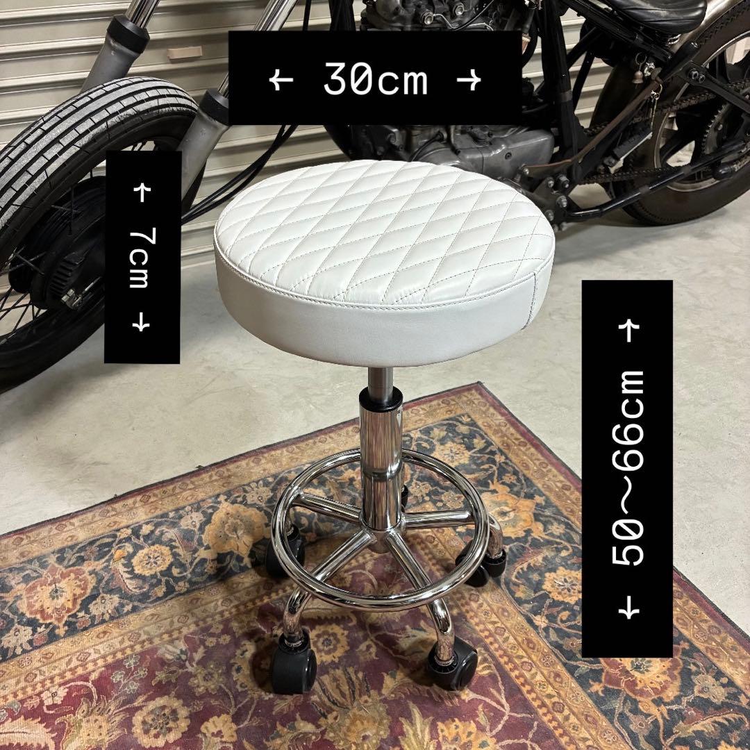 椅子(チェア)・スツール leather quilting stool