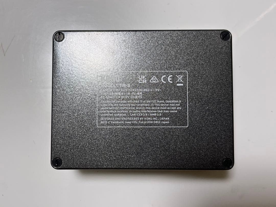 KORG TR-S POWER TUBE REACTOR Nutube 試奏