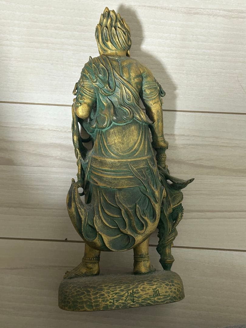 不動明王 - 原型・松久宗琳　蝋型　高岡銅器