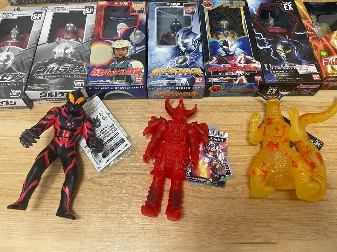 ウルトラマン　ポピニカ　ソフビ　フィギュア