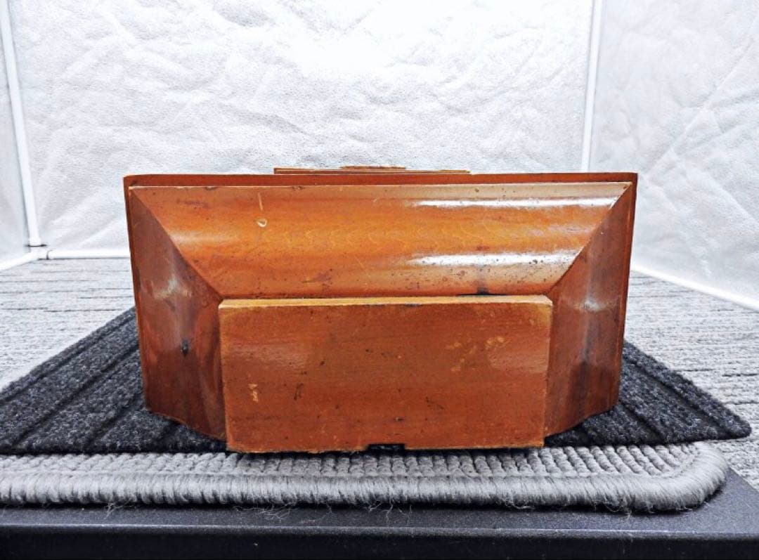 栄計舎 修復アンティーク柱時計30日巻 ゼンマイ時計 訳あり