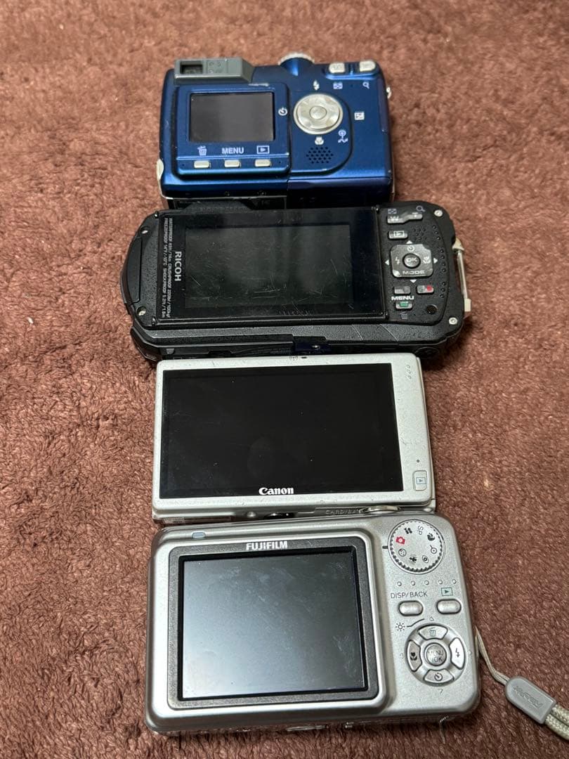 Canon IXY 430F コンパクトデジタルカメラ（ジャック品） 4個