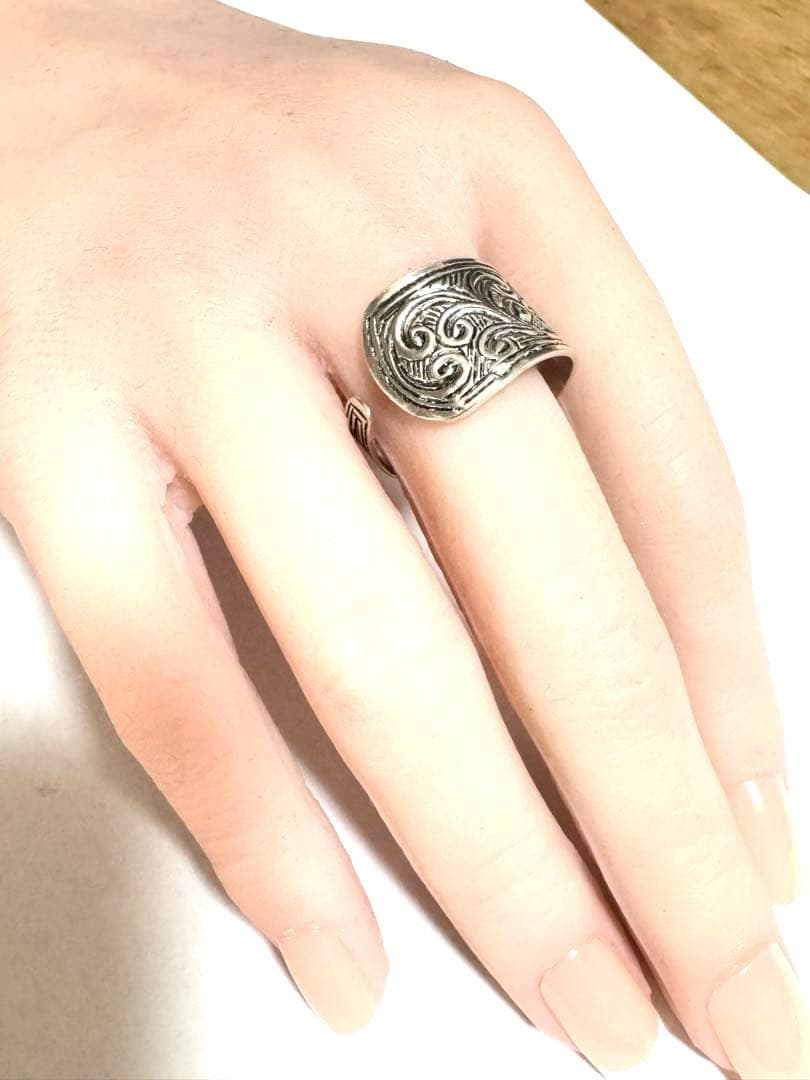 トゥアレグ族　(ベルベル族）　ハンドメイド　シルバーリング