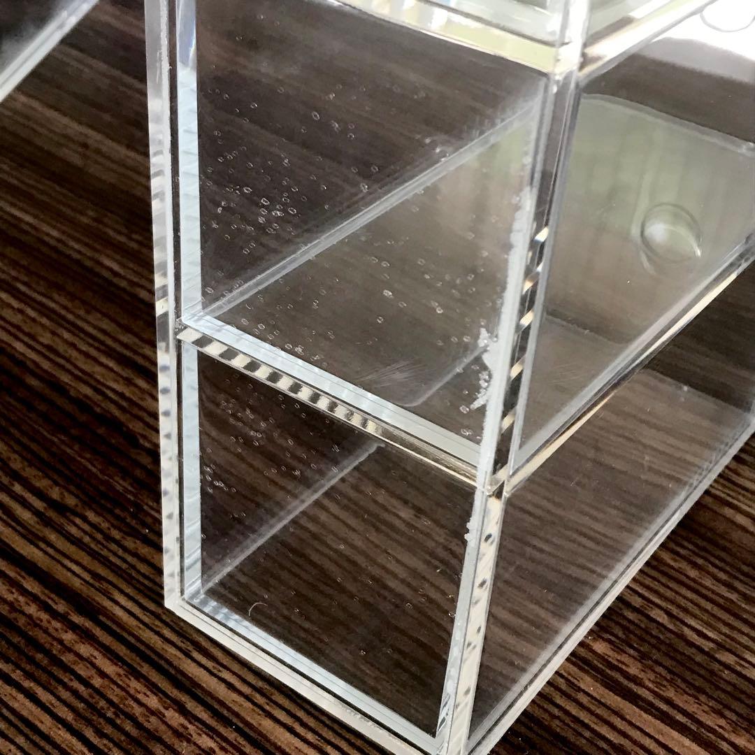 無印　アクリル小物収納・3段×3セット