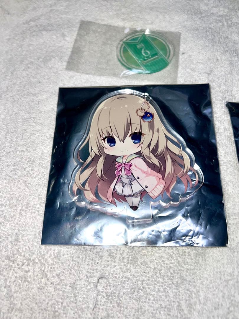 9-nine- 九條都　アクリルスタンド、アクリルドミノ型キーホルダー