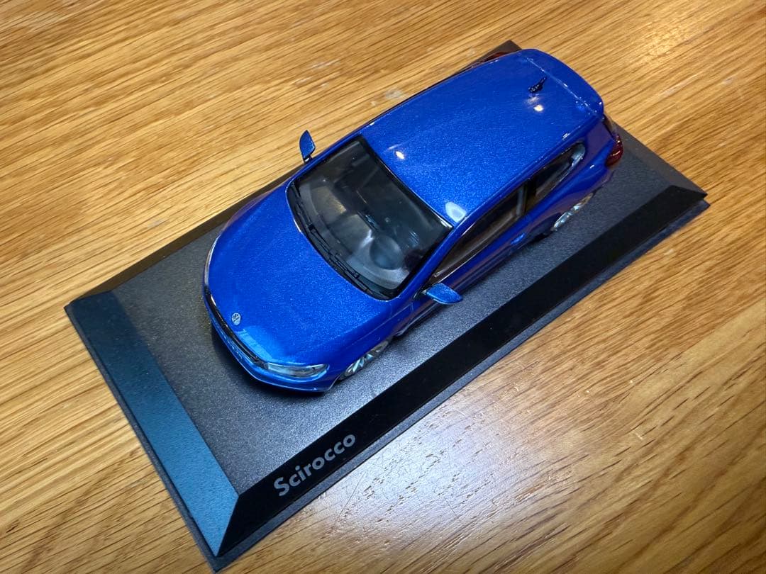 1/43 Scirocco ブルー フォルクスワーゲン・シロッコ ミニカー