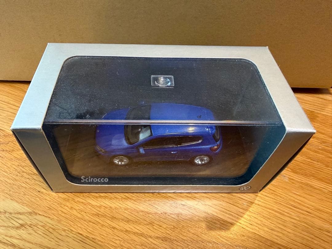 1/43 Scirocco ブルー フォルクスワーゲン・シロッコ ミニカー
