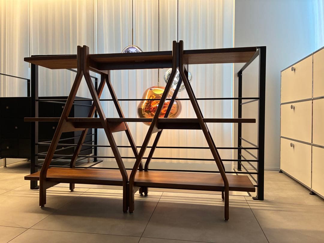 SMethyl　KEN OKUYAMA モダンAフレームシェルフ 3段