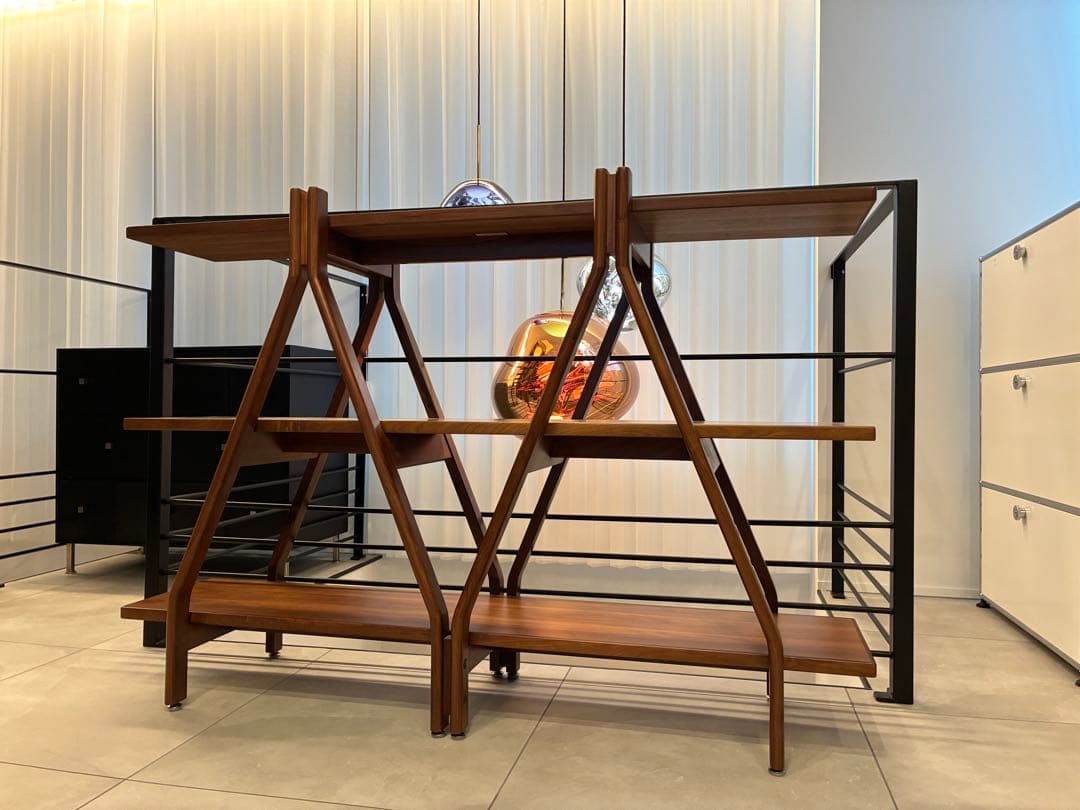 SMethyl　KEN OKUYAMA モダンAフレームシェルフ 3段