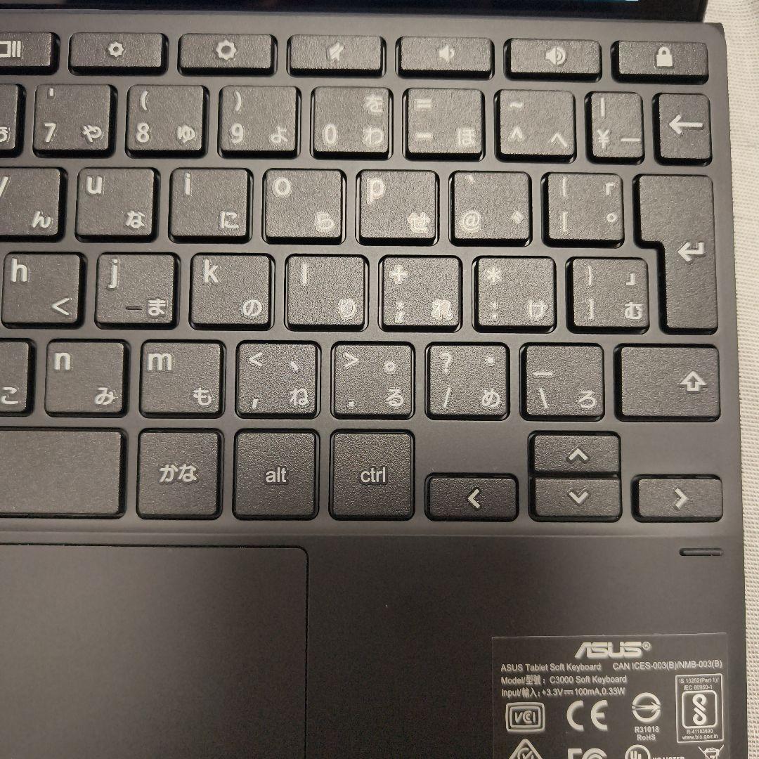 Chromebook本体 ASUS Chromebook Detachable CM3 4GB/128GB