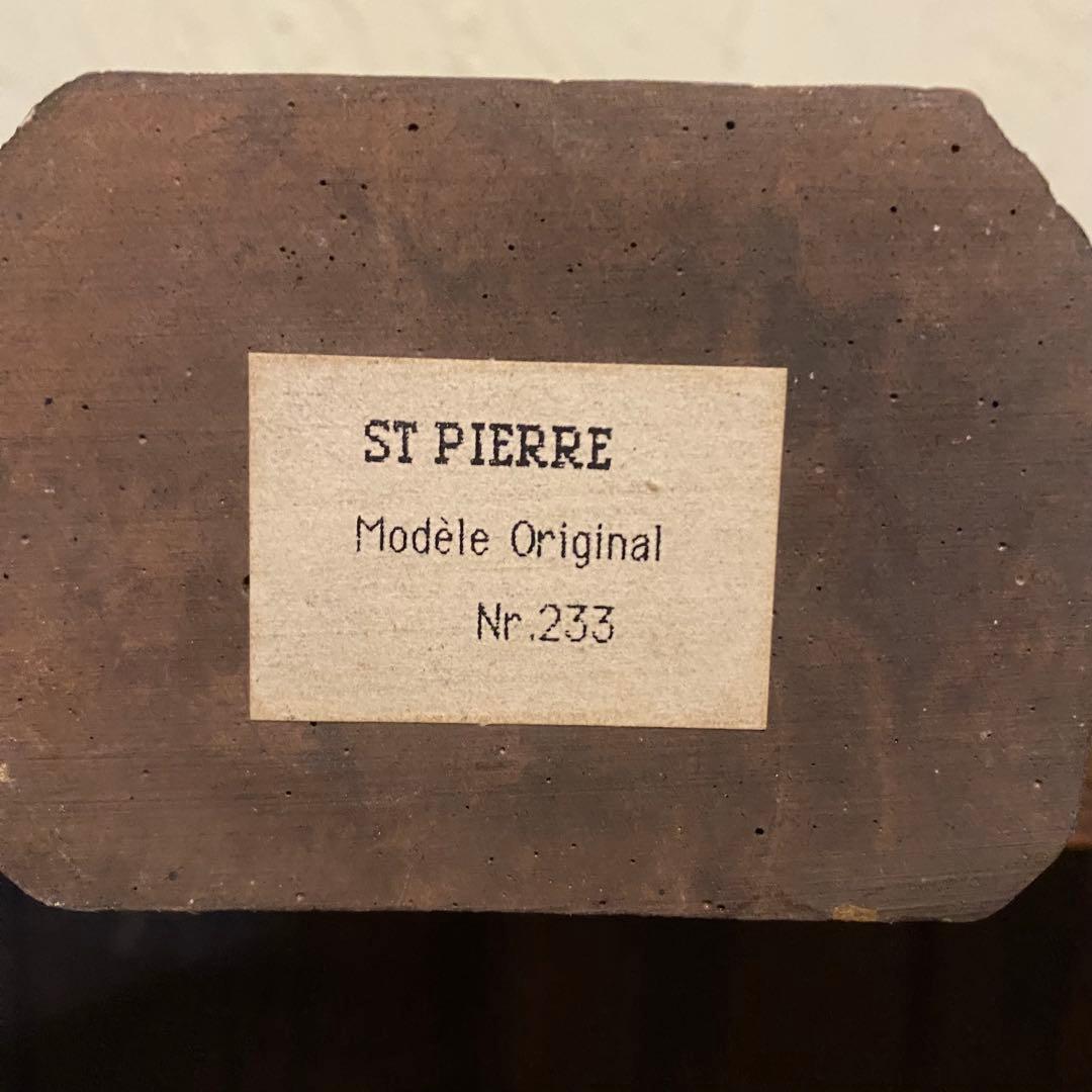 聖ペテロ（サン・ピエトロ）のアンティークの木製彫刻