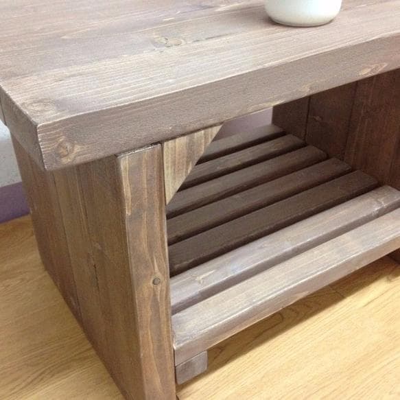 【サイズオーダー可】【引取可能】無垢材 TV台 ソファテーブル　幅60cm