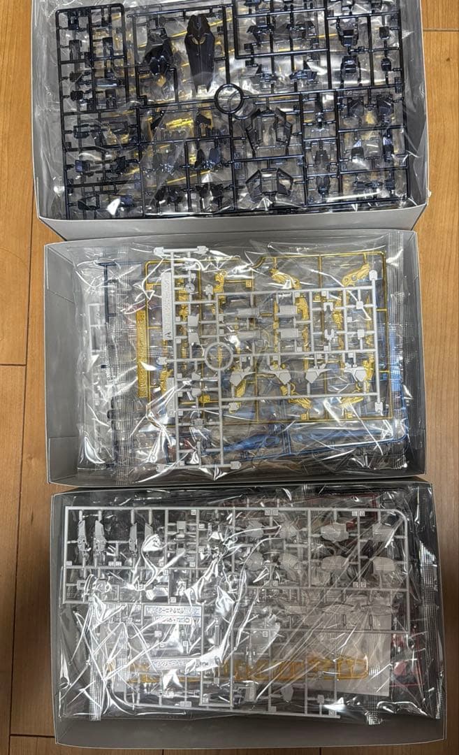 RGガンプラ３点セット