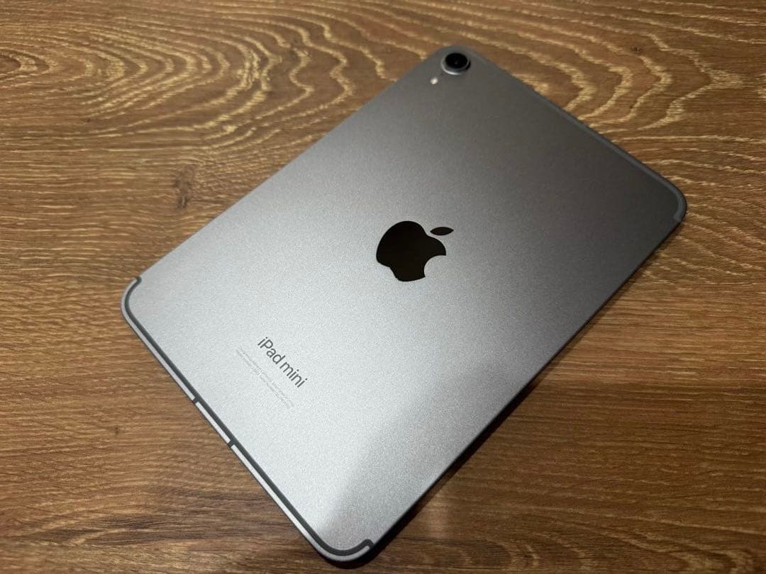 美品　iPad mini A17 スペースグレイ 128GB セルラーモデル