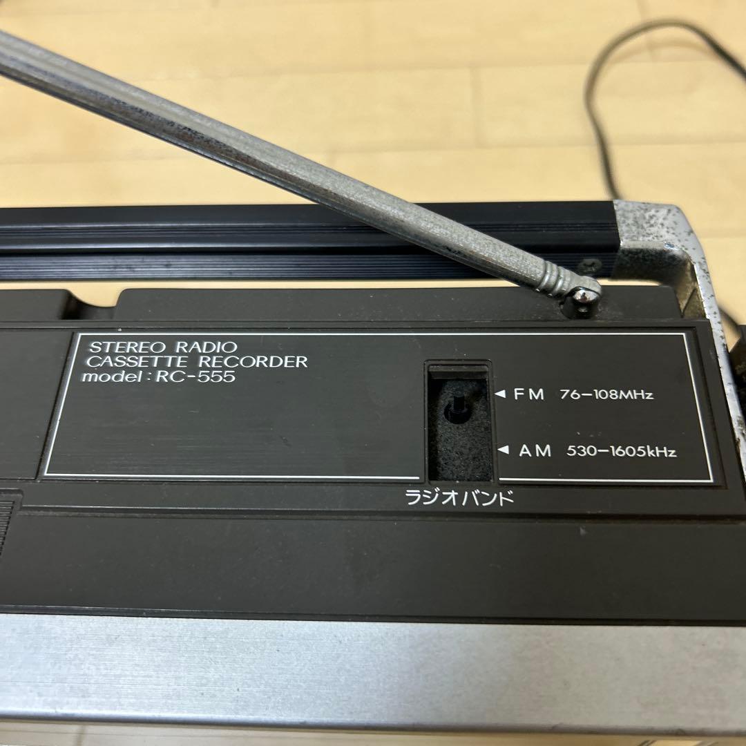 Victor RC-555 ラジカセ 昭和レトロ