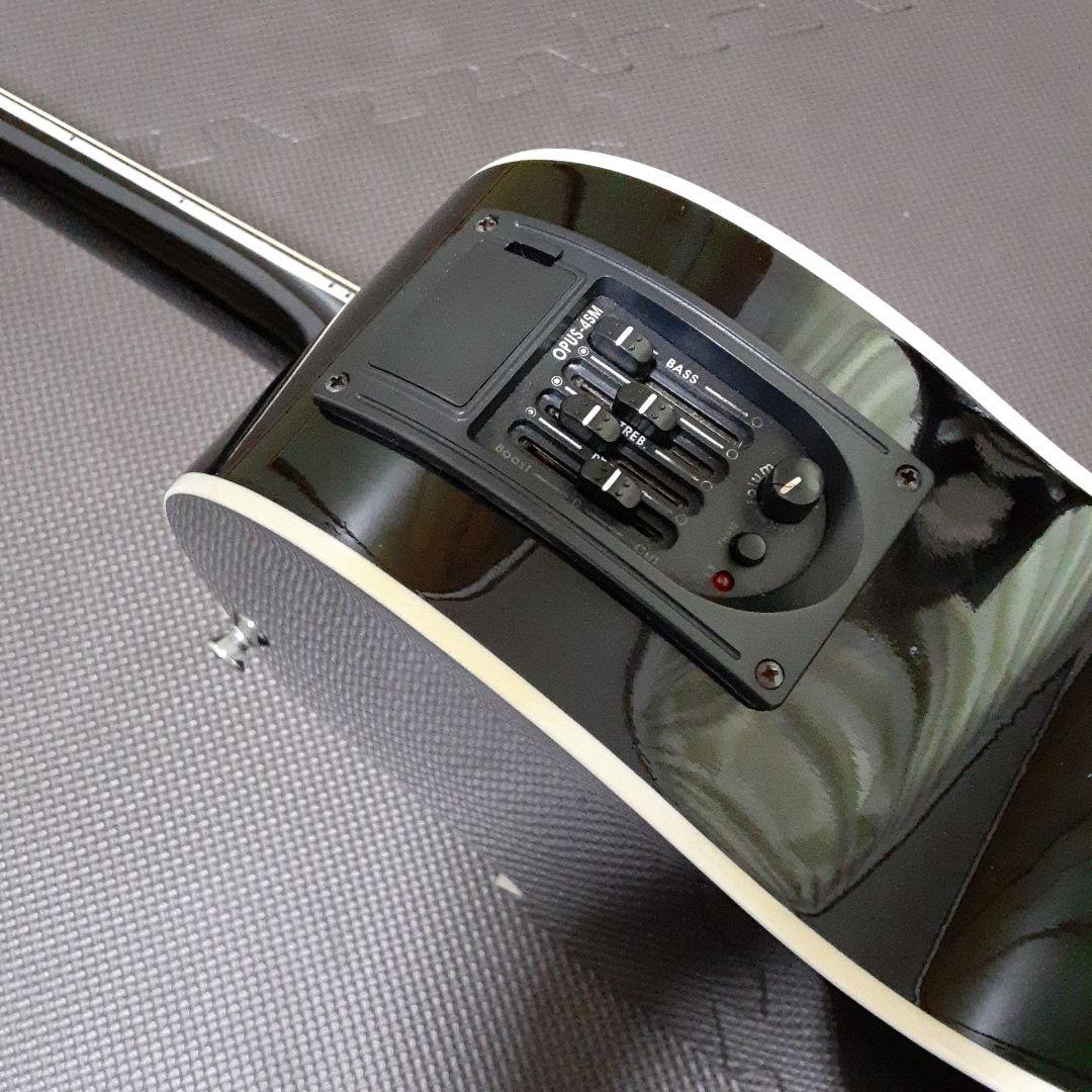 James JE40 エレアコ　ギター ブラック