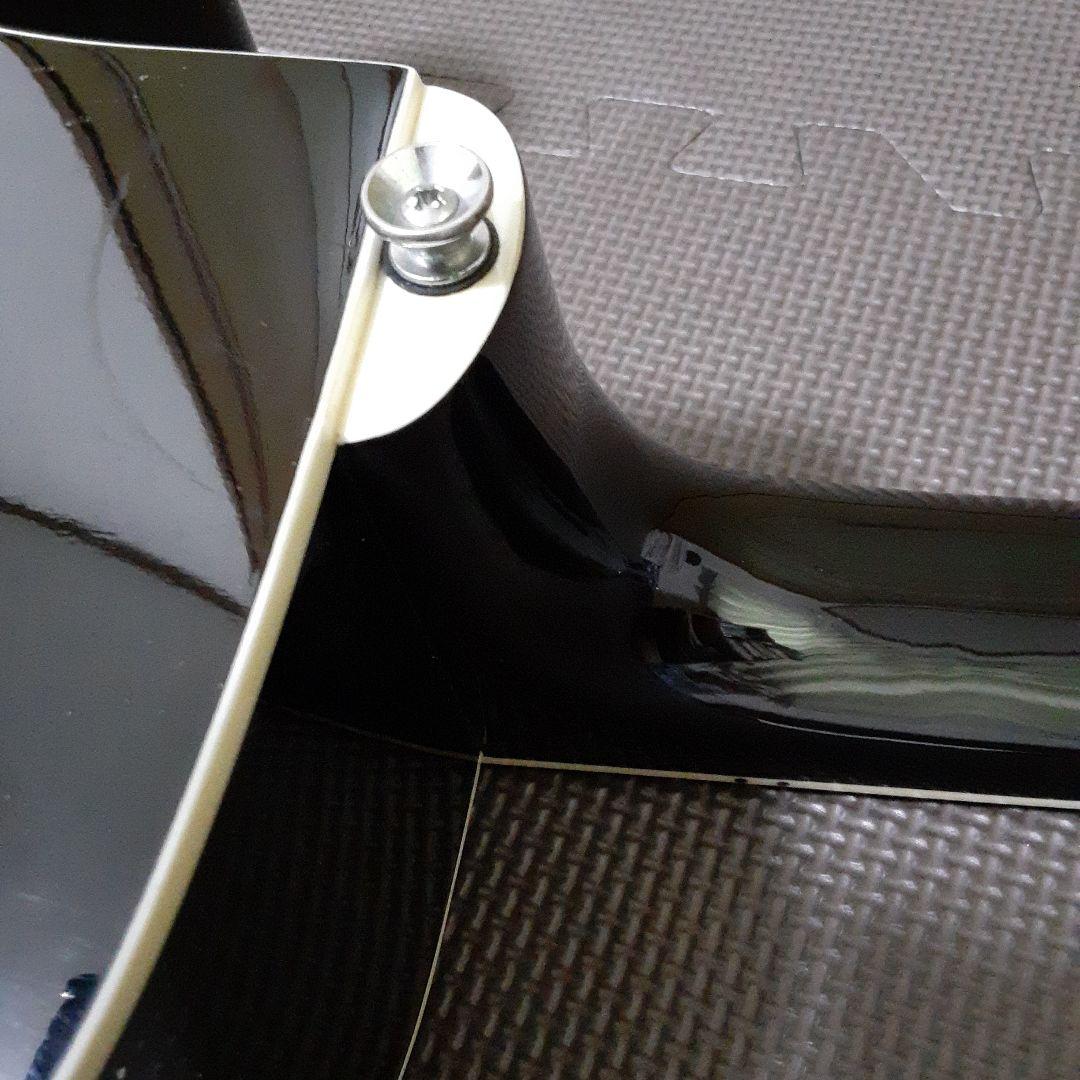 James JE40 エレアコ　ギター ブラック