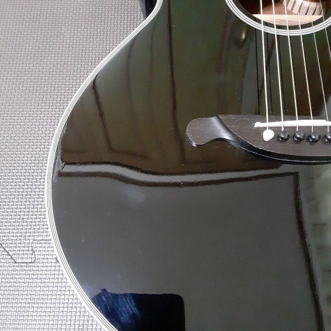 James JE40 エレアコ　ギター ブラック