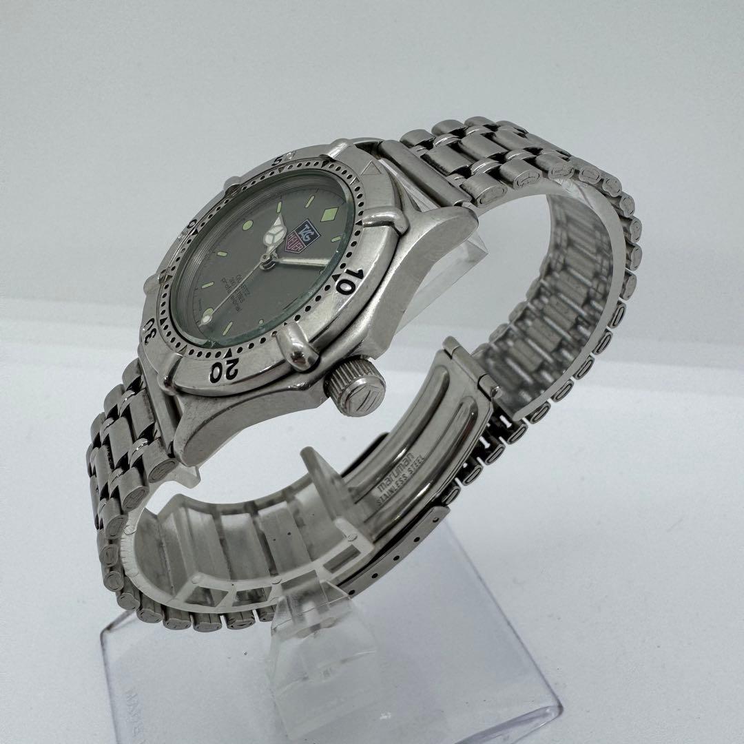 ✨TAGHEUER✨タグホイヤー✨デイト✨クォーツ✨グレー文字盤✨腕時計✨