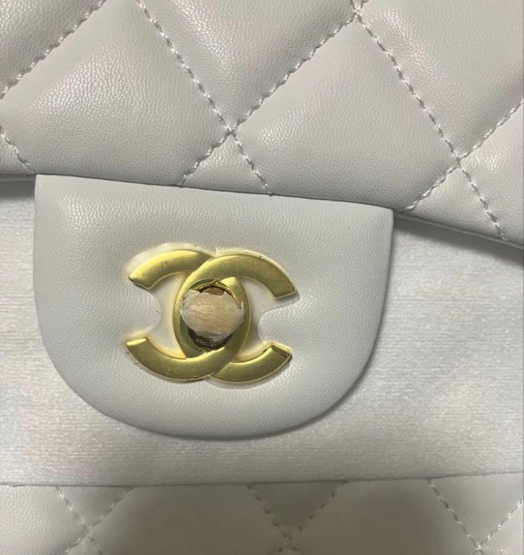 CHANEL マトラッセ　ホワイト　ノベルティ　ショルダー