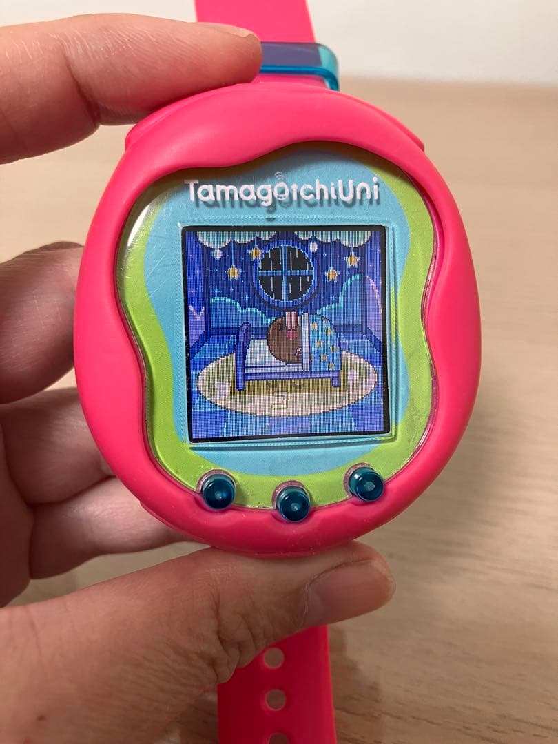 【動作確認済み】たまごっちユニ ピンクTamagotchi Uni Pink